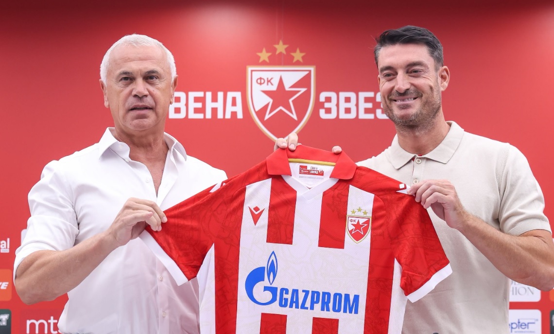 Алберт Риера претставен на „Маракана“: Сакам да бидете горди кога ќе ја гледате Црвена Звезда