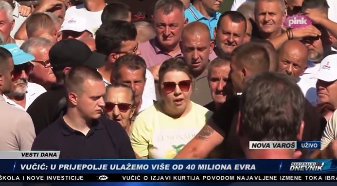 (ВИДЕО) Жена го праша Вучиќ зошто не ја вработиле иако собрала гласови
