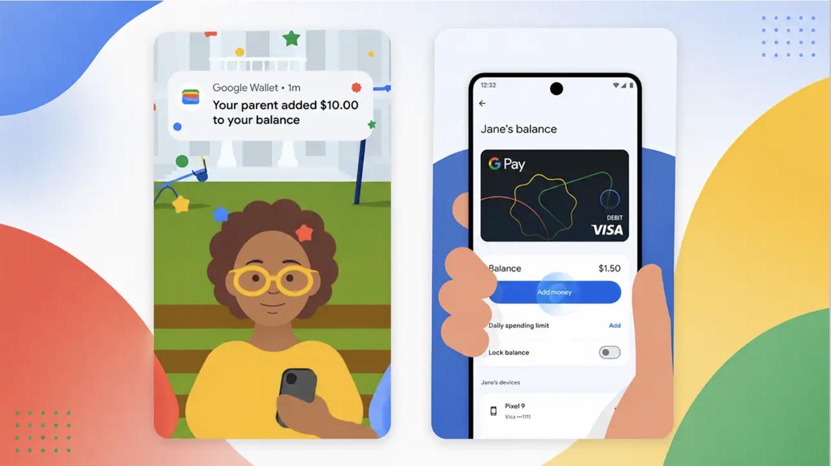 Родителите можат да им испраќаат пари на децата директно преку Google Wallet