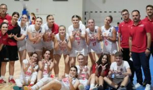 Јуниорките блеснаа против Норвешка за прва победа на ЕП