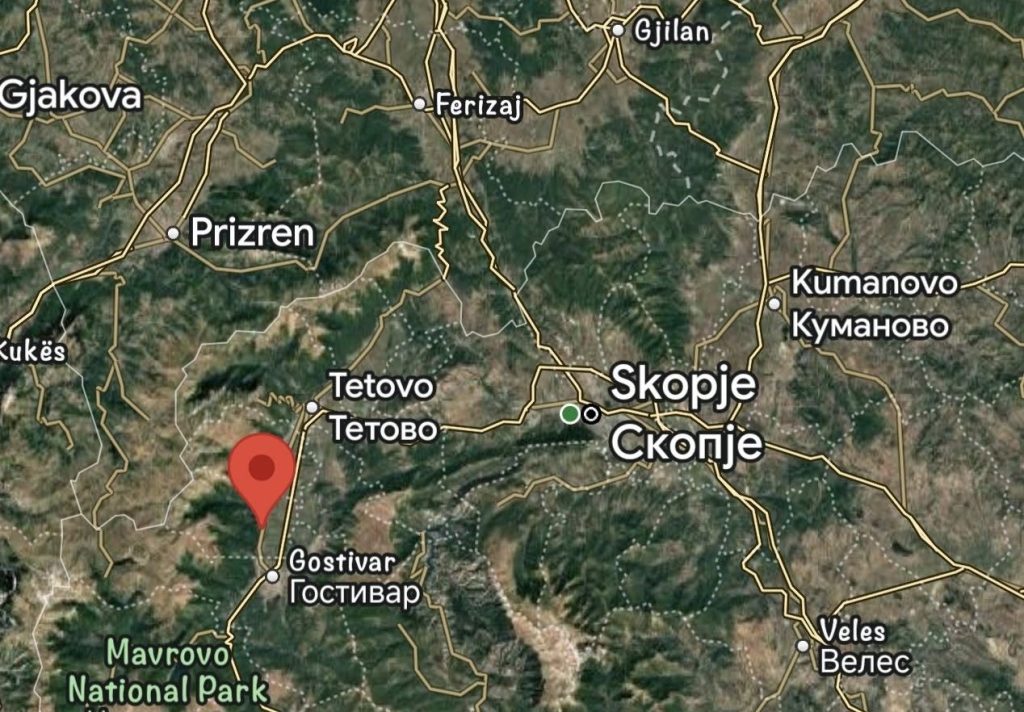 Земјотрес со јачина од 2,5 степени во Гостиварско