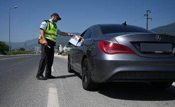 Возач од Косово „летал“ на автопат низ Македонија со 220 км. на час!