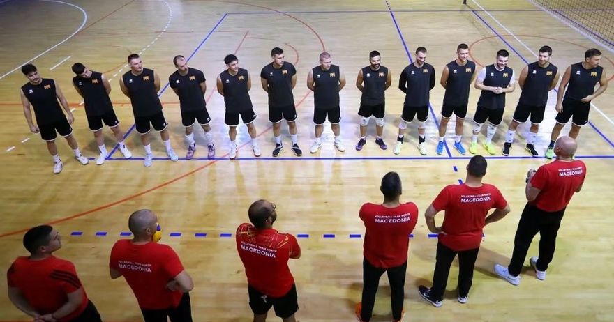 Македонските одбојкари ја завршија првата фаза од подготовките