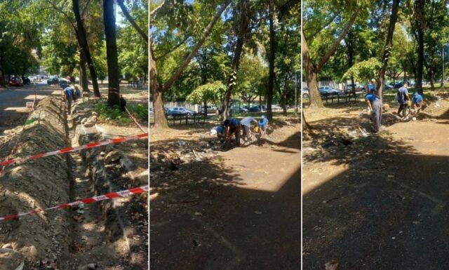 Нова атмосферска канализација на улицата „Волгоградска“ во К4