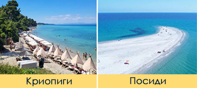 Топ 5 најубави плажи на Касандра, првиот крак на Халкидики