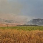 Oган од нива, стрниште, плевна и скара- пет кривични пријави за пожари