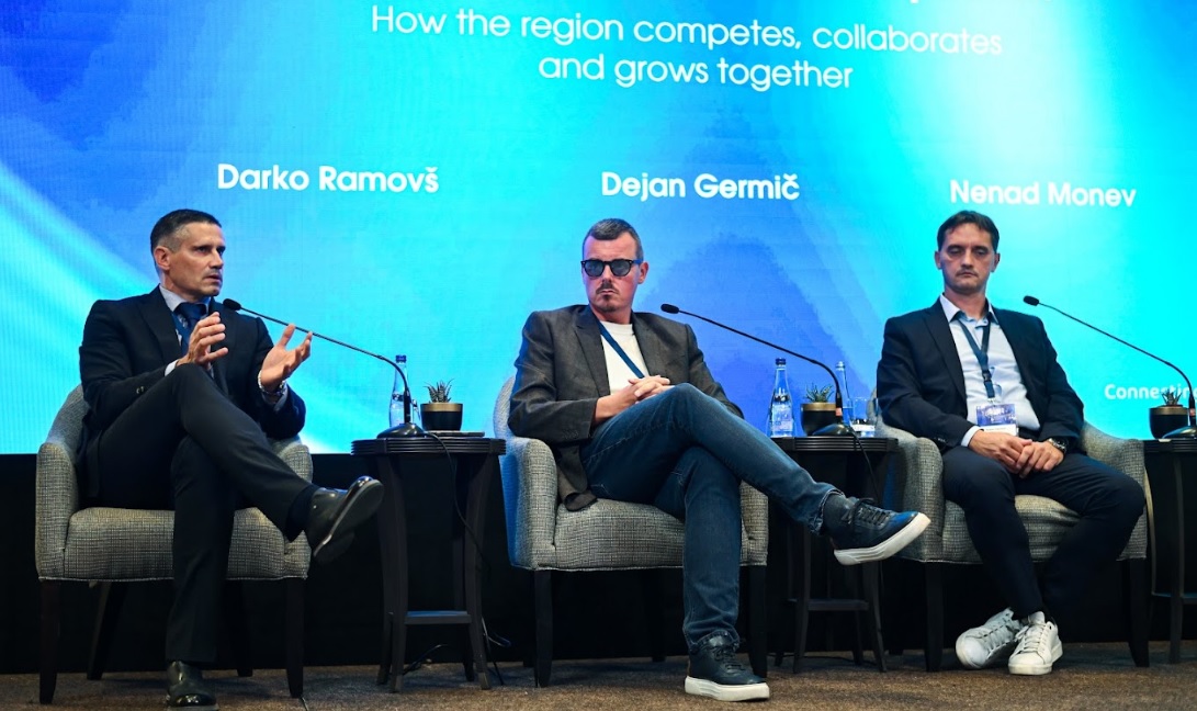 Ненад Монев говорник на отворачкиот панел на „Adria Football Forum“