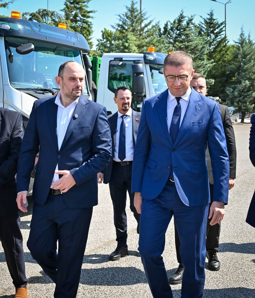 Скопје добива нова комунална механизација
