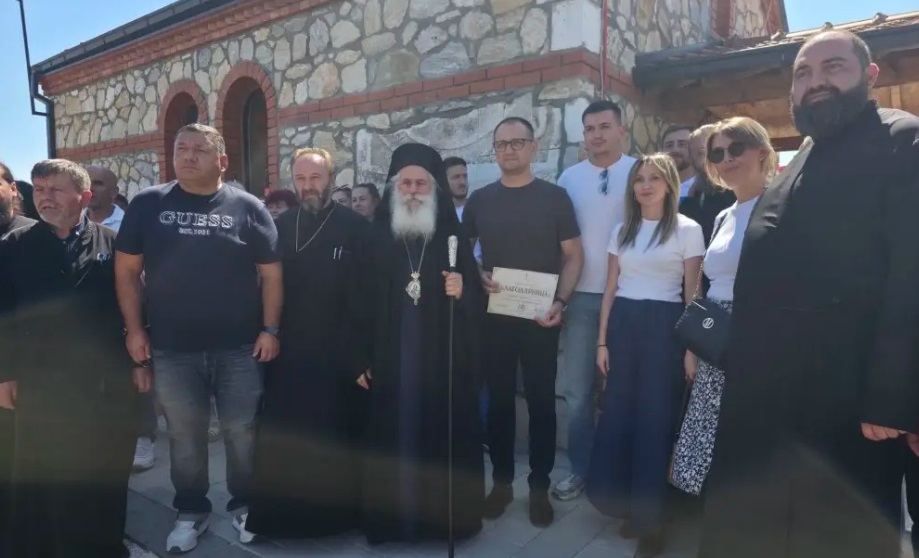 Осветен храмот „Свети Никола“ во Беровци, Прилепско