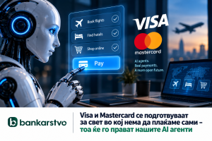 Visa и Mastercard се подготвуваат за свет во кој нема да плаќаме сами, тоа ќе го прават нашите AI агенти