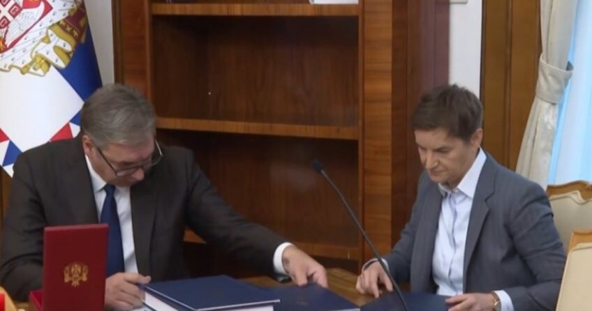 Брнабиќ ја презеде претседателската функција во Србија
