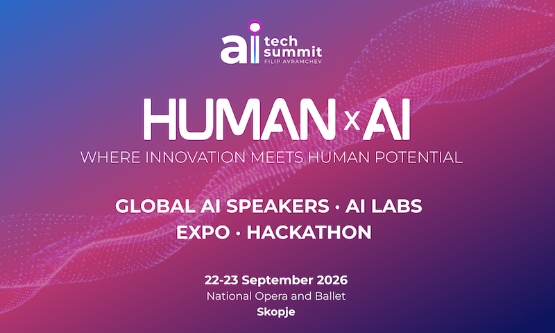 Глобални AI експерти од OpenAI, NVIDIA, Microsoft и Waymo на AI Tech Summit „Filip Avramchev“ 2026