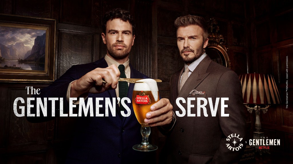 Stella Artois му „одржа лекција“ по џентлменски манири на Дејвид Бекам