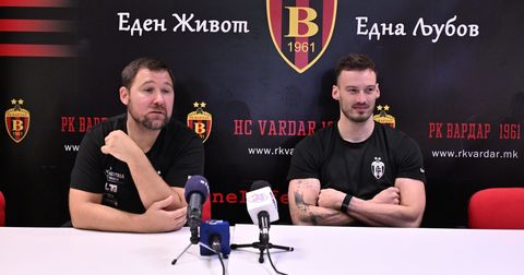 Нова повреда во Вардар, против Нант и без Лазаревски!