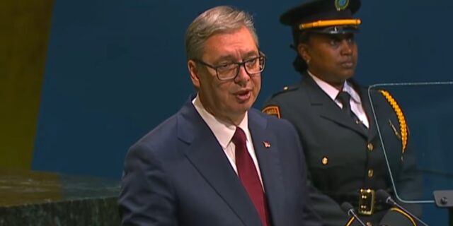 Вучиќ од ОН ги обвини сите: Ги нападна Хрватска и Западот, а спас гледа во Трамп