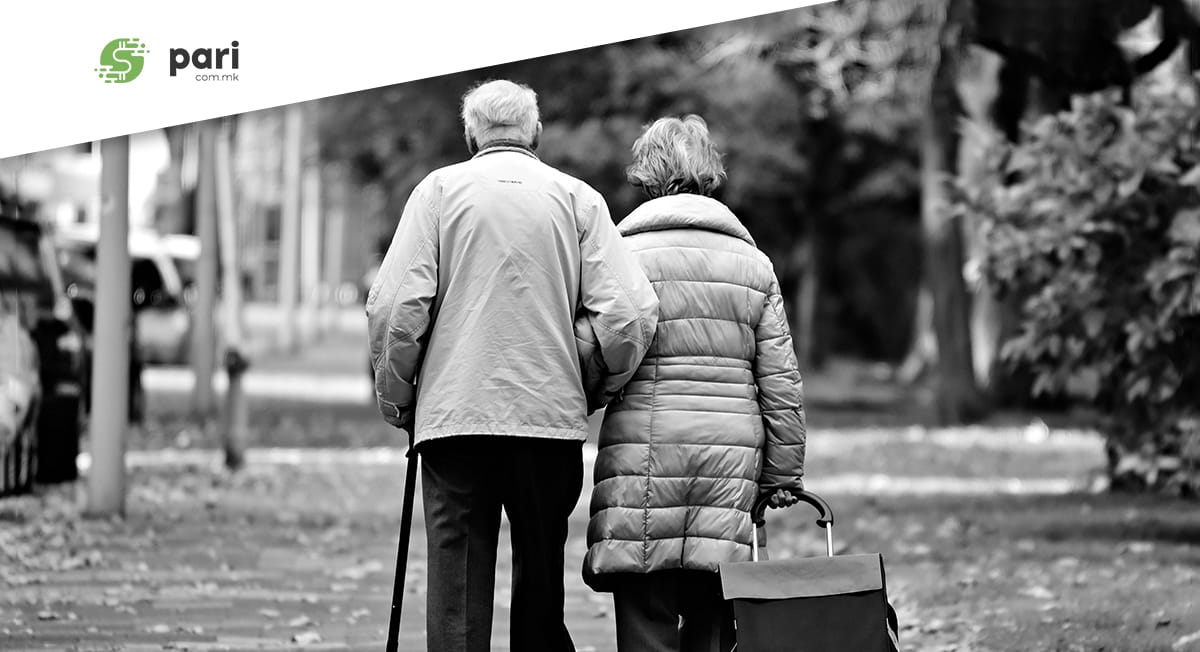 За пензиите усогласување од 3%: Некому плус 606 денари, некому 2.800 денари