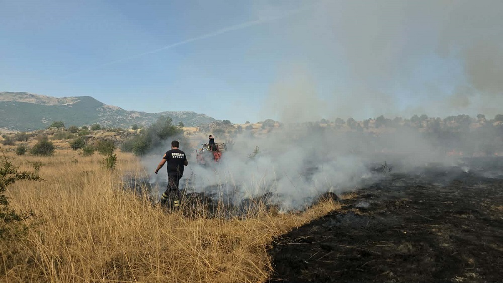 ЦУК: Речиси 1 700 пожари на отворено се регистрирани во земјава од 1 јуни до 31 август