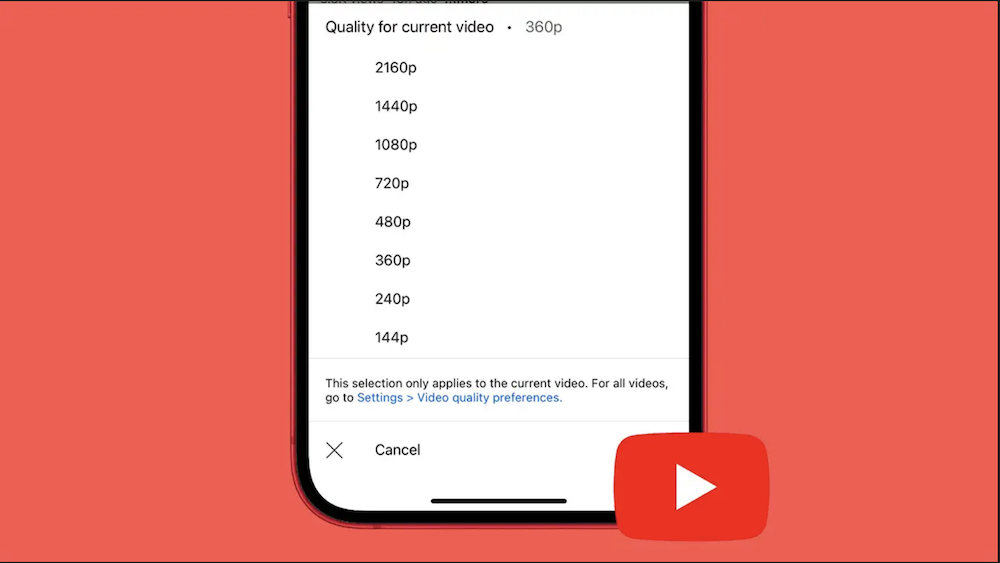 YouTube на некои корисници им ја ограничува репродукцијата во ниска резолуција