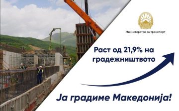 Николоски: Градежништвото е силен двигател на македонската економија, ја градиме Македонија