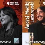 Младите поети Марија Велинова и Андреј Медиќ Лазаревски на поетски фестивал во Патра