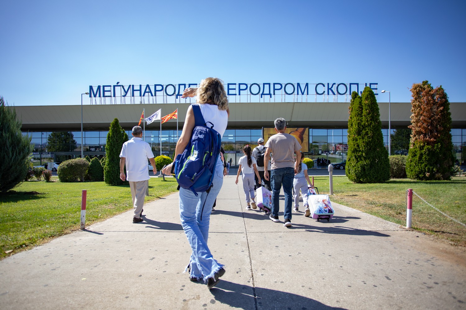 Расправија прераснала во тепачка на Меѓународниот аеродром Скопје