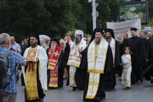 Шефот на Руското подворје во Софија учествуваше во прославата на 1700 години од пронаоѓањето на Чесниот Крст