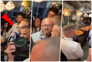 (ВИДЕО) Унгарскиот премиер Петер Маѓар испрскан со вино