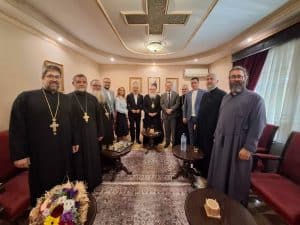 ВМРО-ДПМНЕ на средба кај митрополитот Агатангел: Црквата и власта разговарале за Велес и регионот