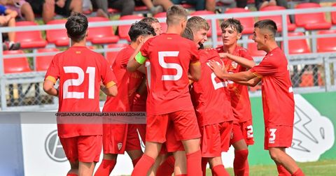 Македонија У17 убедлива со Луксембург во Турново