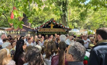 Фото: Одбележан празникот посветен на великомаченичките Св. Софија, Љубов, Вера и Надеж во Лагадин