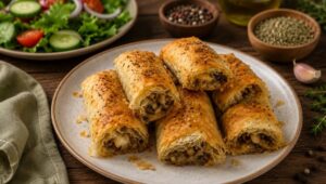 (Рецепт) ПОСНА ПИТА СО ПЕЧУРКИ: Посна и богата со вкус