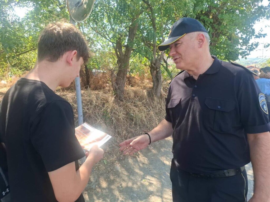 Полицијата со превентивни активности за заштита од кражби, пожари, насилство и сообраќајни прекршоци