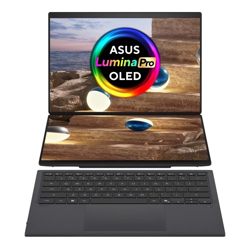 Asus претстави лаптоп со два OLED екрани и речиси 20 инчи работен простор