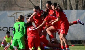 Фудбалерките до 17 години поразени од Црна Гора