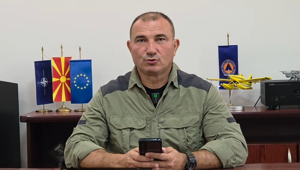 Пожарот на македонско-косовската граница е ставен под контрола, вели Ангелов