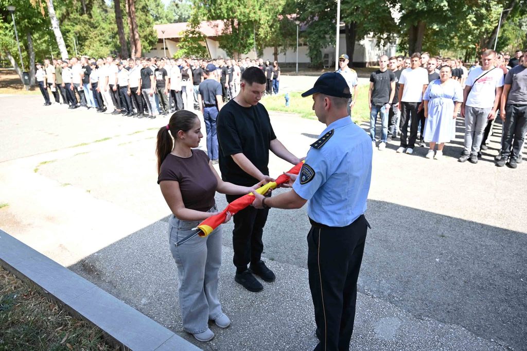 Тошковски: Конечно по 30 години од последниот упис,  нова генерација на идни полициски службеници со Средно полициско училиште