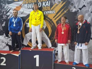 Владо Апостолов освои бронза на Европскиот вадо кај кауп во Кипар
