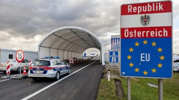 Австрија за уште шест месеци ги продолжува граничните контроли со Чешка, Словачка, Унгарија и Словенија