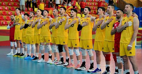 Еве го распоредот на Македонија на Европското првенство во одбојка