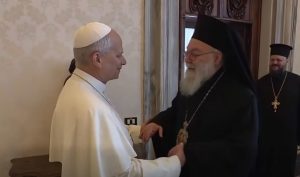Антиохискиот патријарх кај Папата во Ватикан