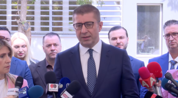 (ВО ЖИВО) Изјава на премиерот Мицкоски од пуштање во употреба на реконструираниот СД „Стив Наумов“