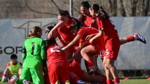 У-17: Фудбалерките ремизираа во голеадата со Црна Гора