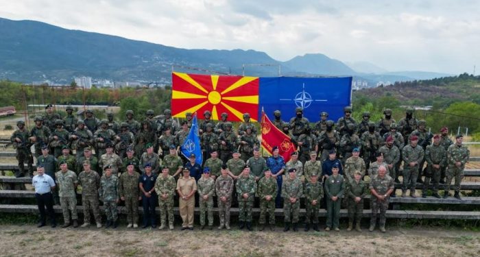 Ешалонот од национални воени претставници при Врховниот штаб на Сојузничките сили во Европа во посета на АРМ