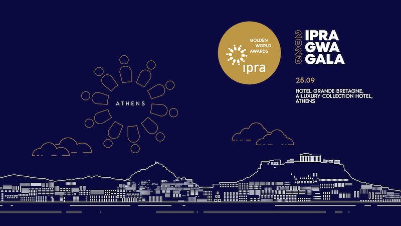 IPRA Golden World Awards 2026 ќе се одржи во Атина
