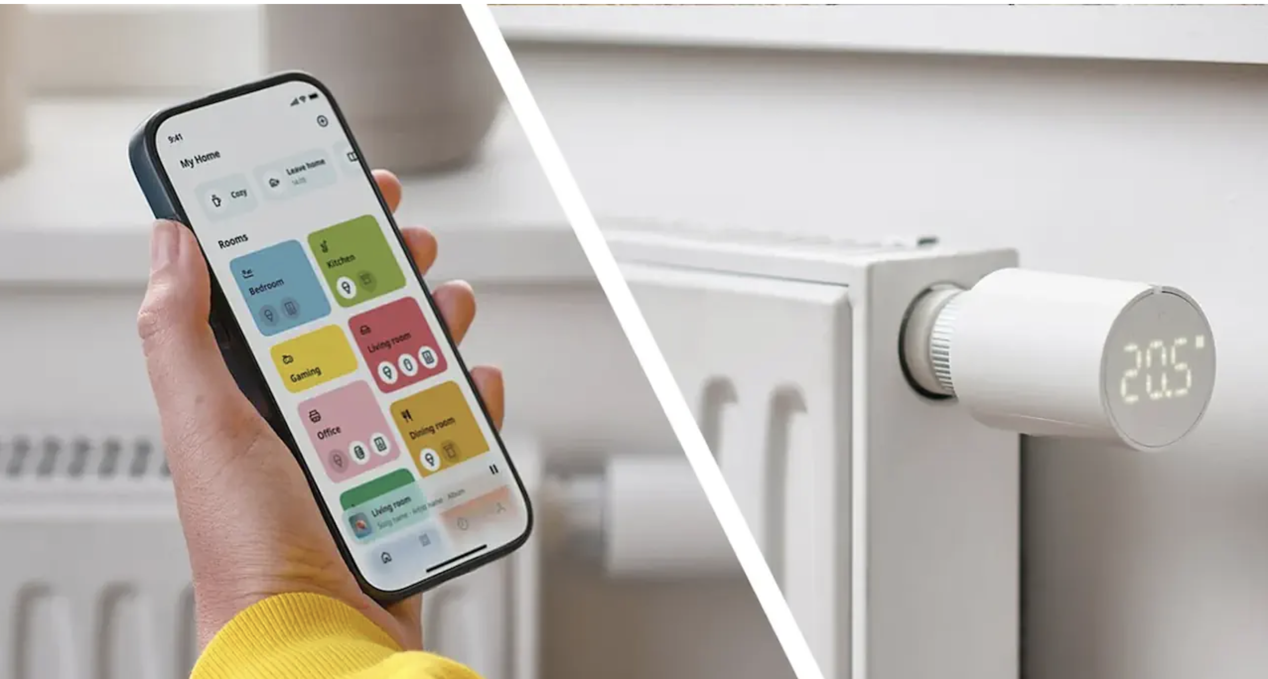 IKEA Liljebagge термостат за поефикасно и поевтино греење