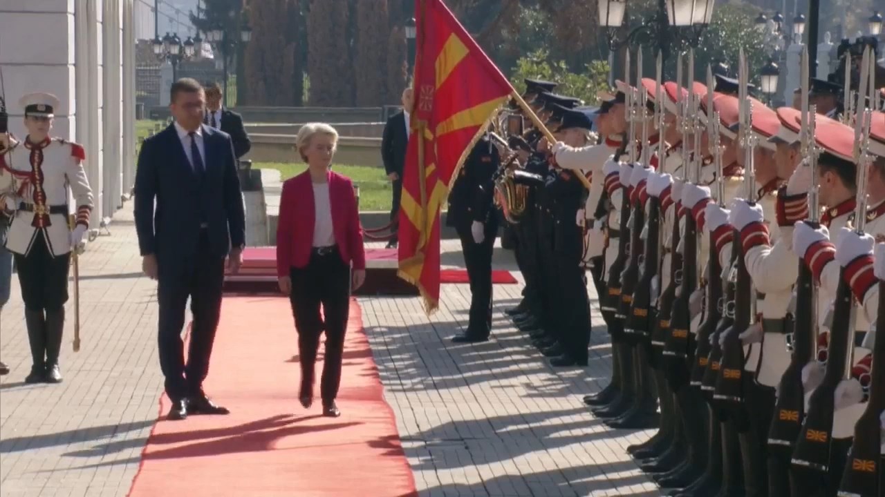 Рокас: Шефицата на ЕК Фон дер Лајен следниот период доаѓа во земјава – во фокусот деблокада на евроинтеграциите
