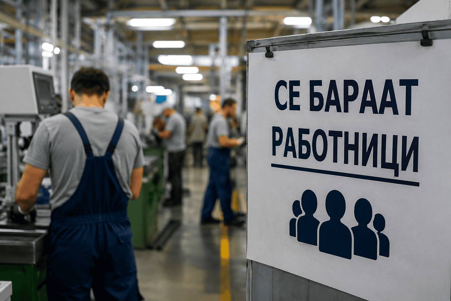 РАБОТА ИМА, РАБОТНИЦИ НЕМА? Бројките откриваат голем јаз на пазарот на труд