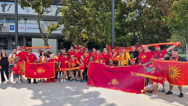 Кошаркарите нема да бидат сами – ќе имаат гласна поддршка од Фалангата од Виена (ФОТО)