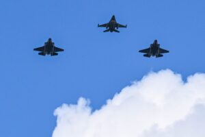 Воени авиони на НАТО соборија дрон во воздушниот простор на Литванија, кој влегол од Белорусија