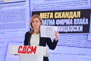 СДСМ: Добивме опомена за тужба од АТС Груп и Шефшет Демировски, нема да се извиниме